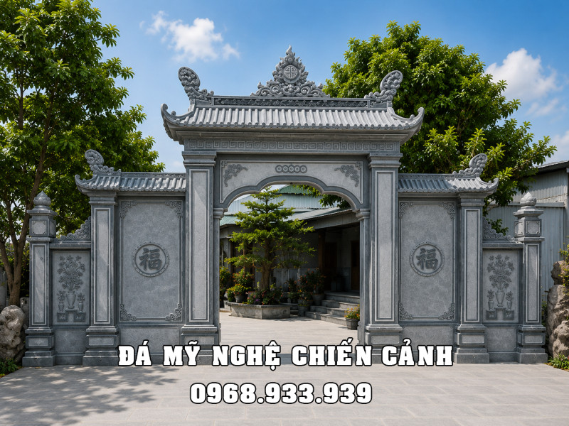 Cổng đá Nhà thờ Tổ - Cổng đá Từ Đường, Nhà Thờ Tổ