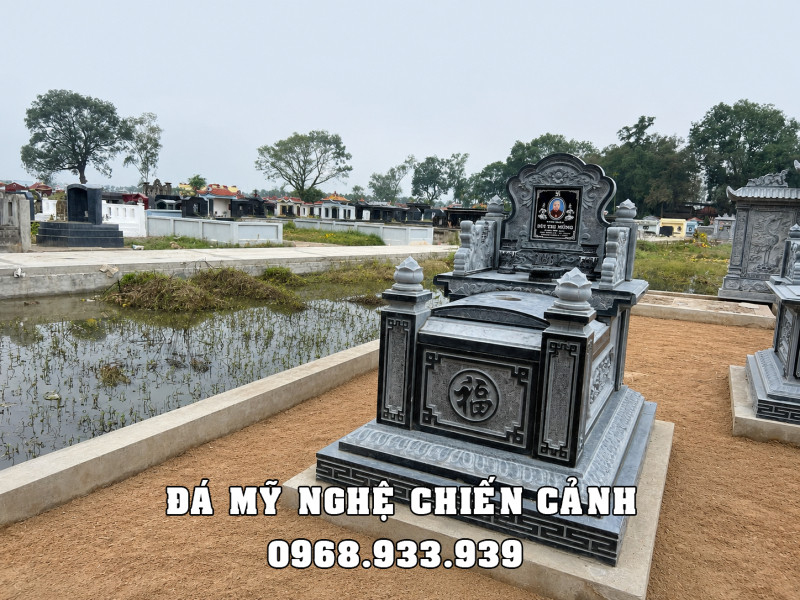 Mẫu Mộ đá tam sơn đẹp tại Làng đá Ninh Bình #modaninhbinh